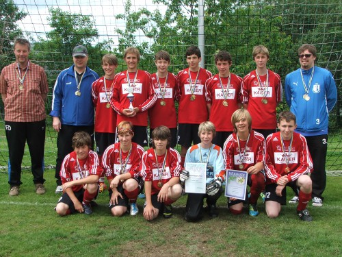 C- Junioren des VfR Gewinnen das Double