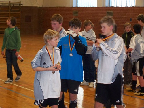 durchwachsene Hallensaison bisher der C Junioren