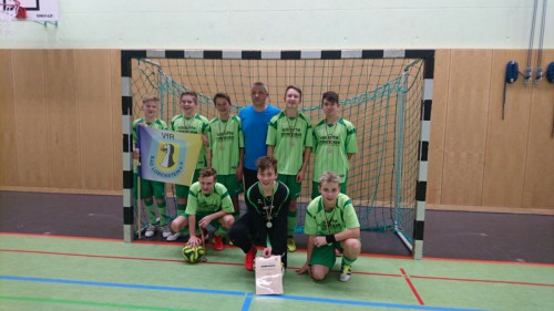 C-JUNIOREN WERDEN 2. BEI HALLENKREISMEISTERSCHAFTEN