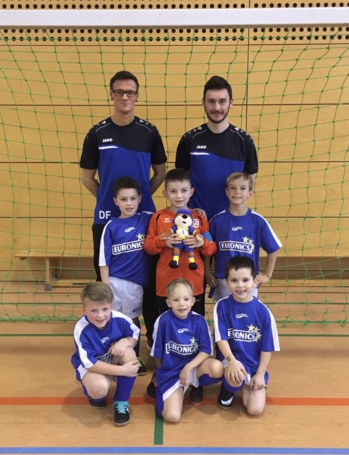 Bambinis mit gutem 5.Platz beim ersten Turnier