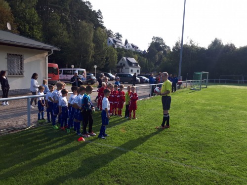 Deutlicher Sieg der F-Junioren im ersten Punktspiel