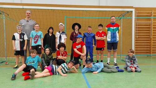 "Faschingstraining" der E-Junioren
