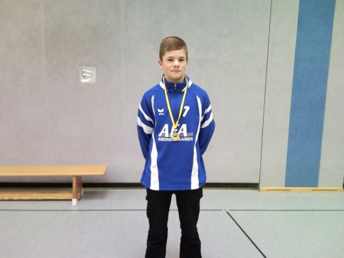 3. Platz für C Junioren zum Abschluss der Hallensaison