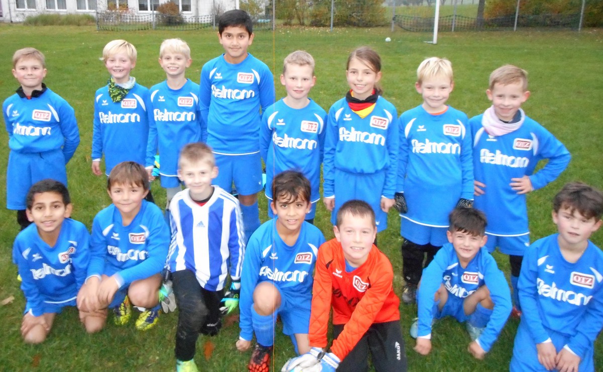 F-Junioren überwintern auf Platz 1