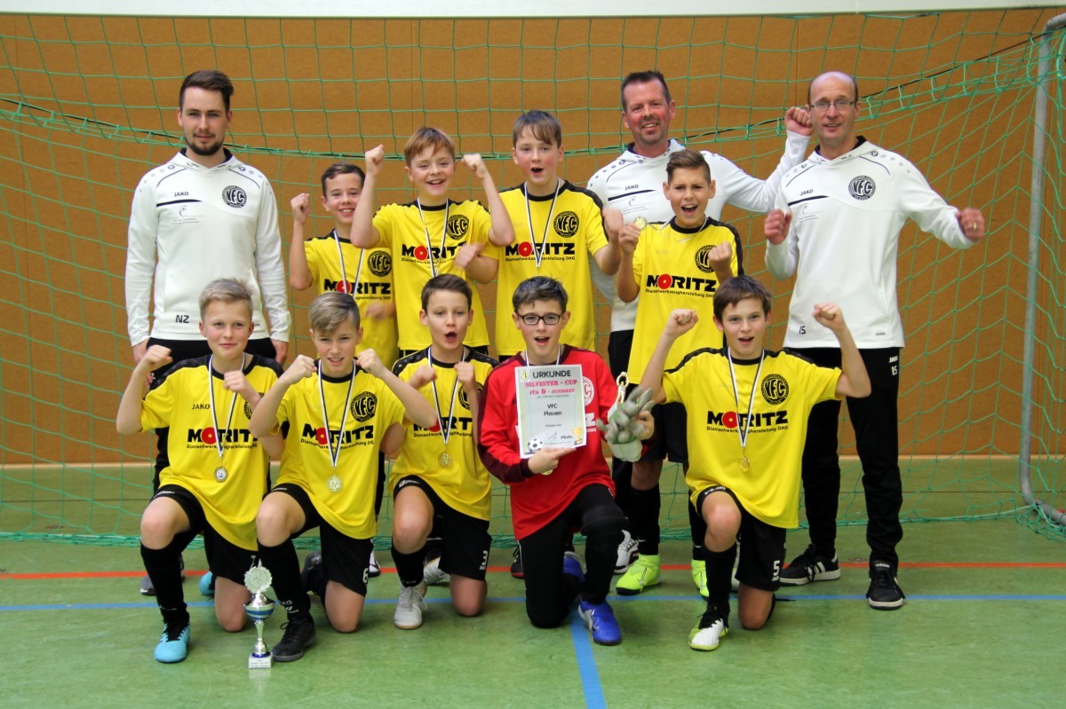 D-Junioren des VFC Plauen gewinnen Silvestercup 2019