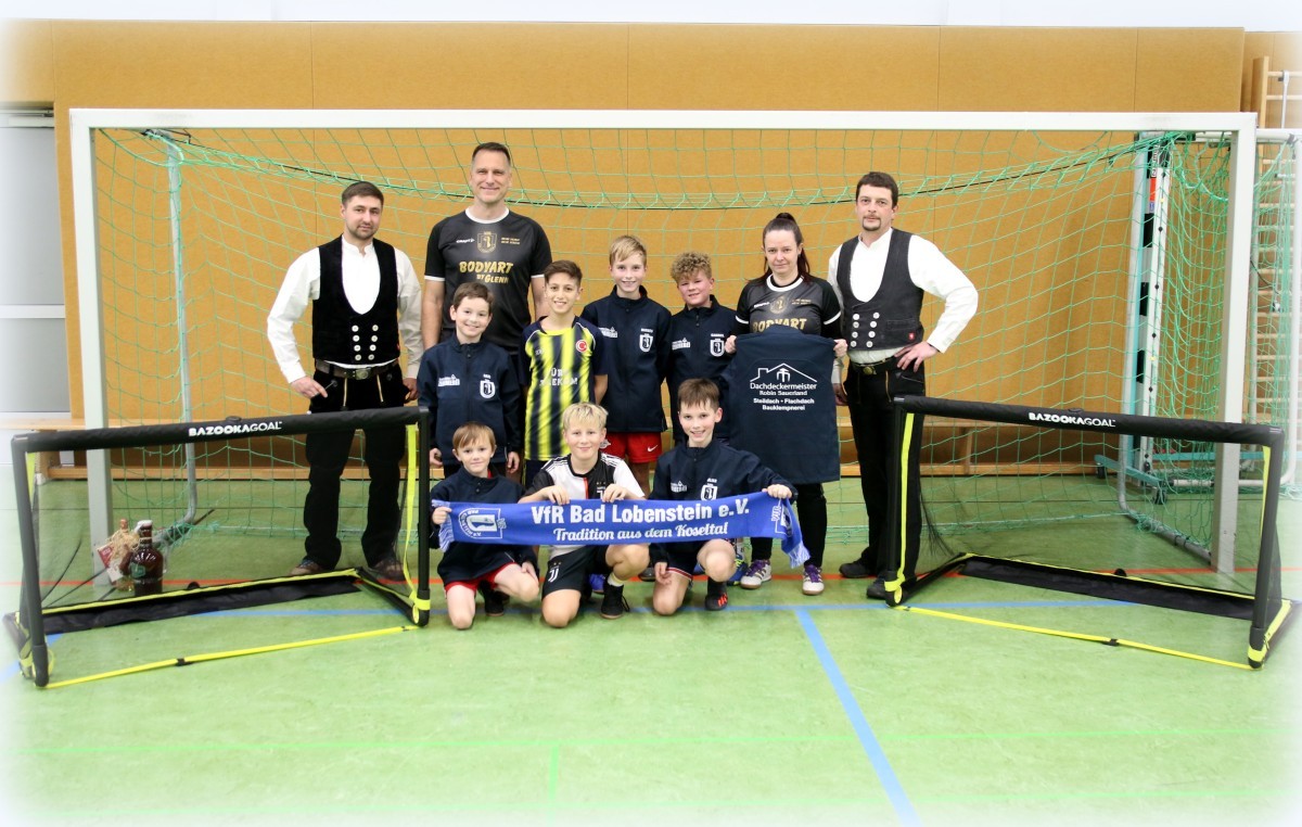 E-Junioren bedanken sich