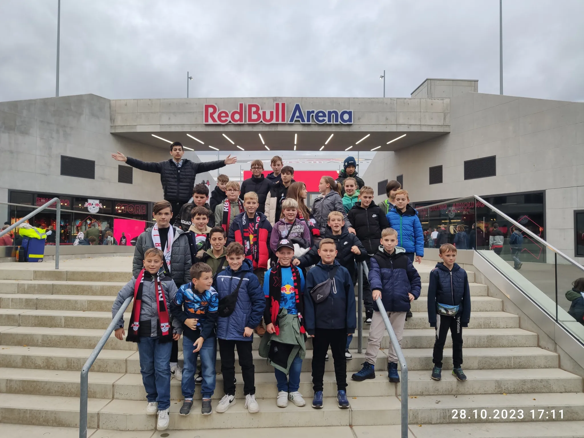 Ausflug zu den Profis