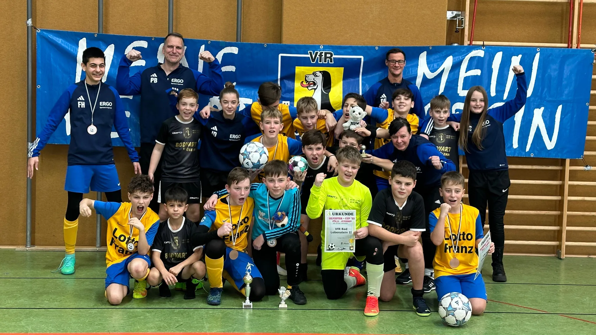 Gelungener VfR-Silvester-Cup der D-Junioren