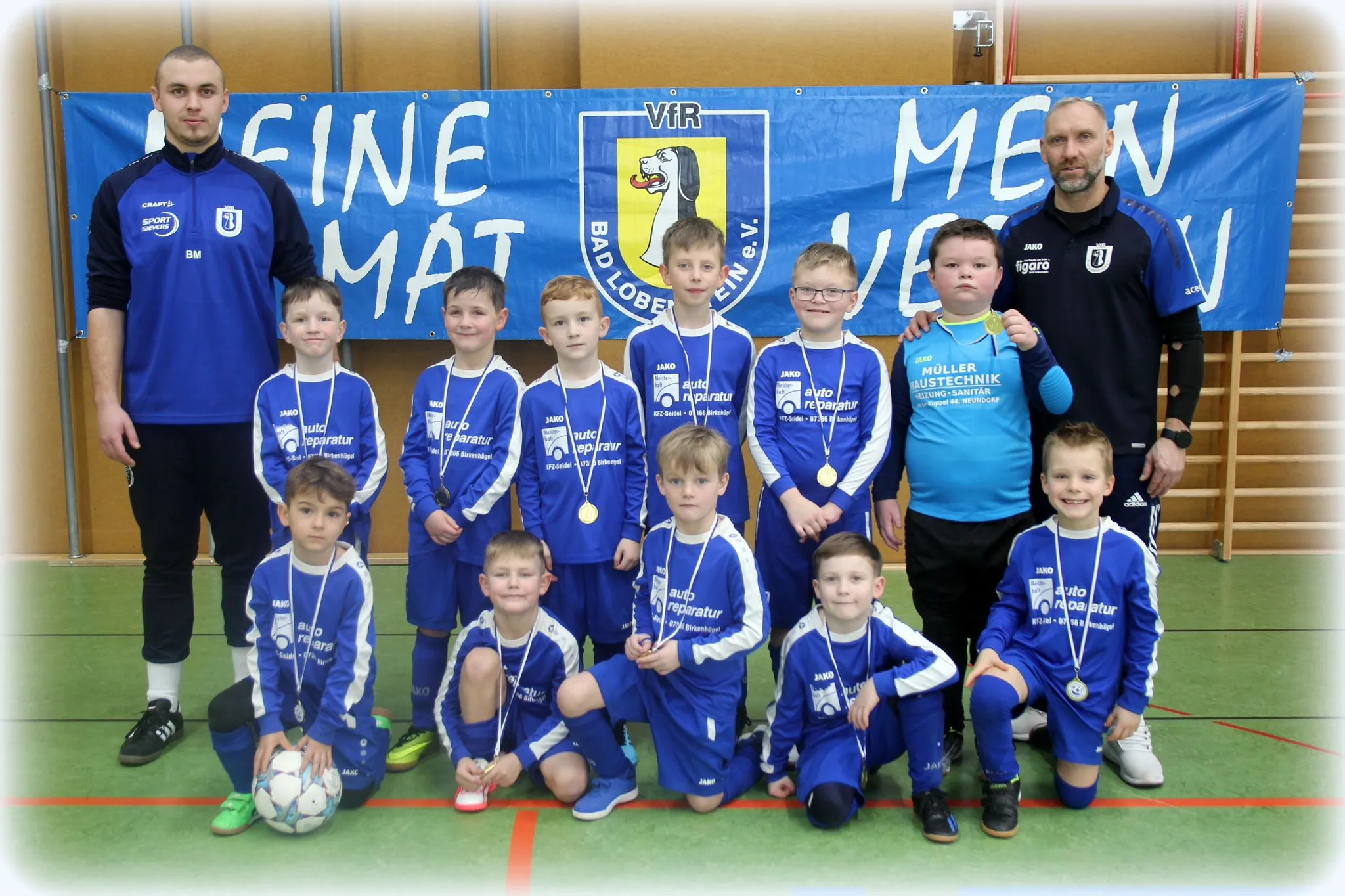 F- Junioren des SV 09 Arnstadt gewinnen den Silvester-Cup
