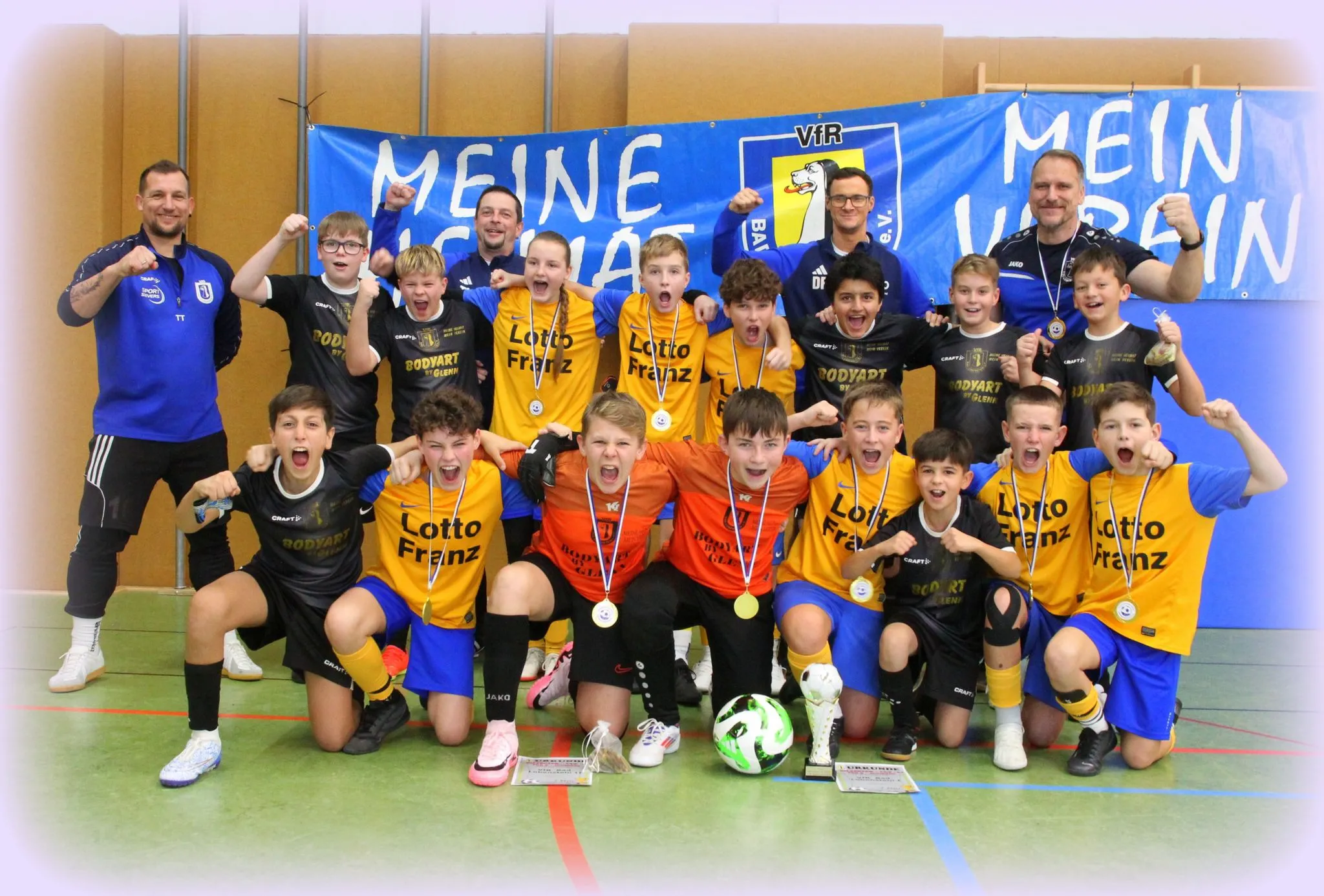 Starker Auftritt der D-Junioren beim heimischen Silvestercup