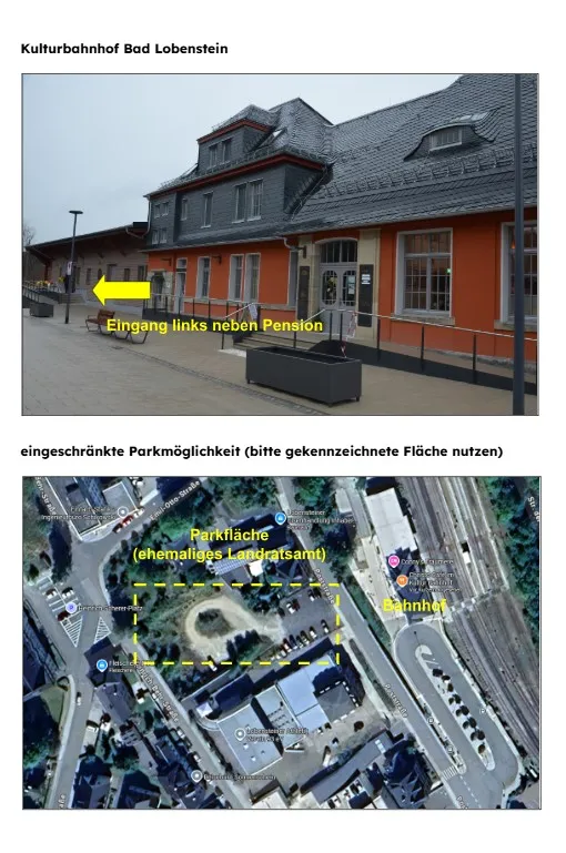 Information zur Parkordnung im Rahmen der Jahreshauptversammlung