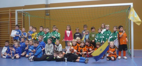 PTSV Hof gewinnt Hallenturnier der VfR-Bambinis!