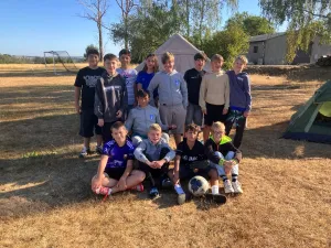 Trainingsauftakt und Zeltlager der D2